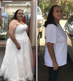 Betty's weight loss transformation