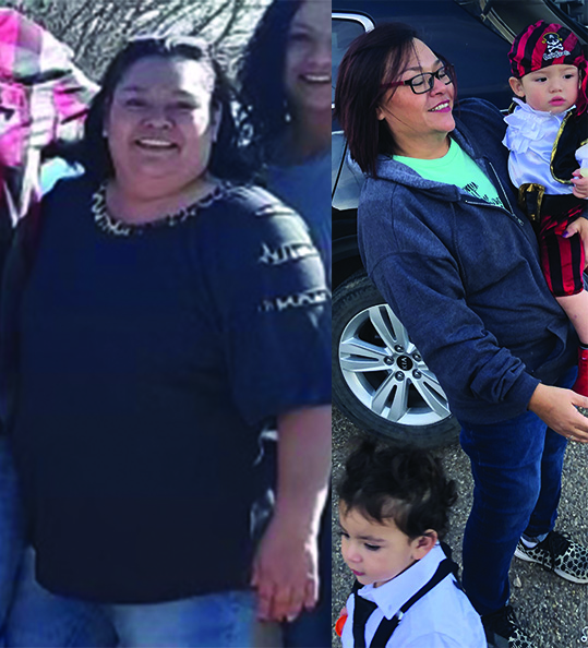 Letisia's weight loss transformation