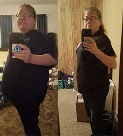 Betty's weight loss success