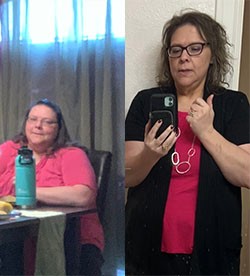 Tamra's weight loss transformation
