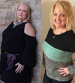Harris's weight loss transformation
