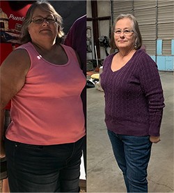 Janet's weight loss transformation