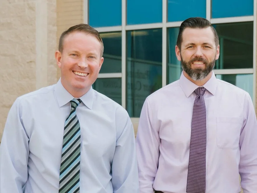 Dr. Schniederjan and Dr. Neichoy